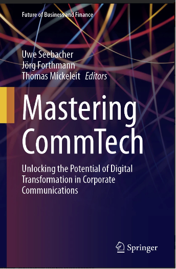Cover des Buches "Mastering CommTech" von Thomas Mickeleit, Jörg Forthmann und Uwe G. Seebacher
