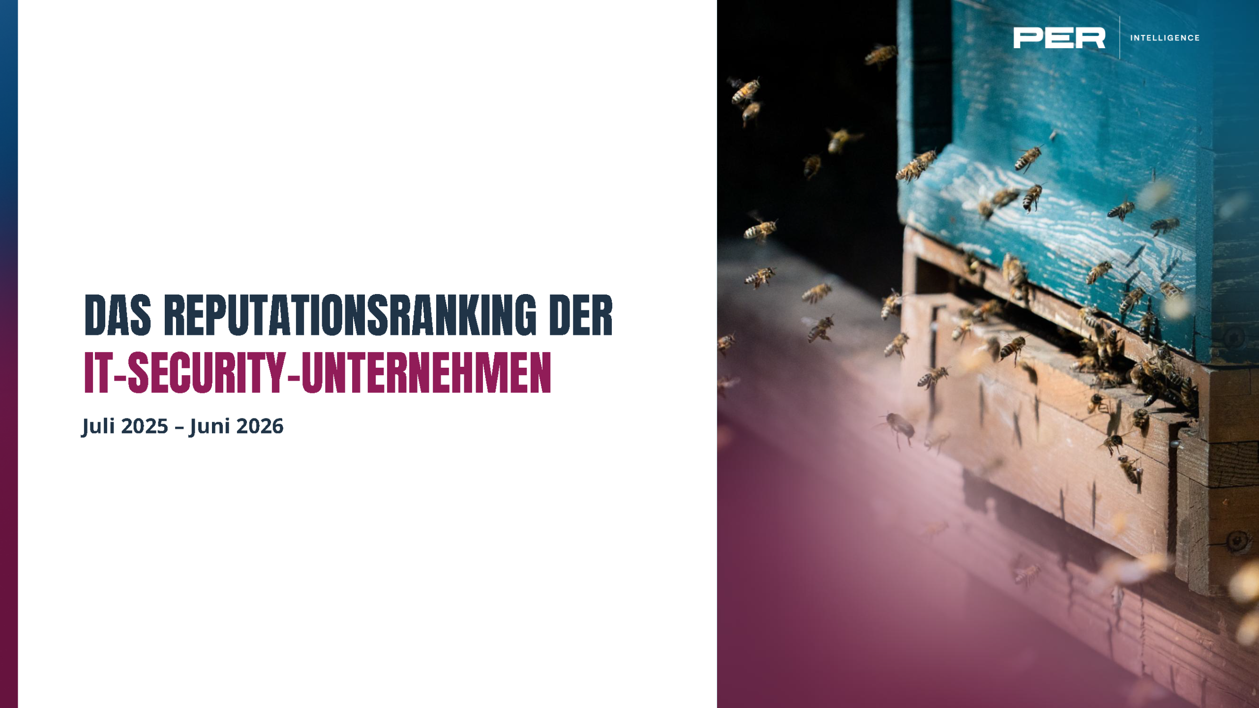Cover für die Studie - Reputationsranking der IT-Security-Unternehmen 2026