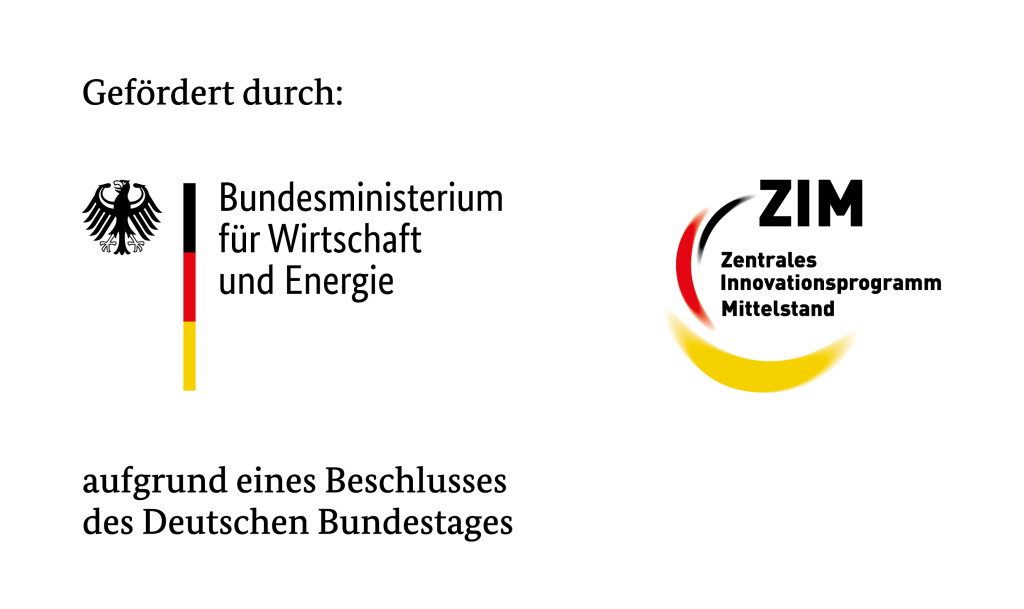 Logo: Förderung durch Bundesministerium für Wirtschaft und Energie für PAICnet